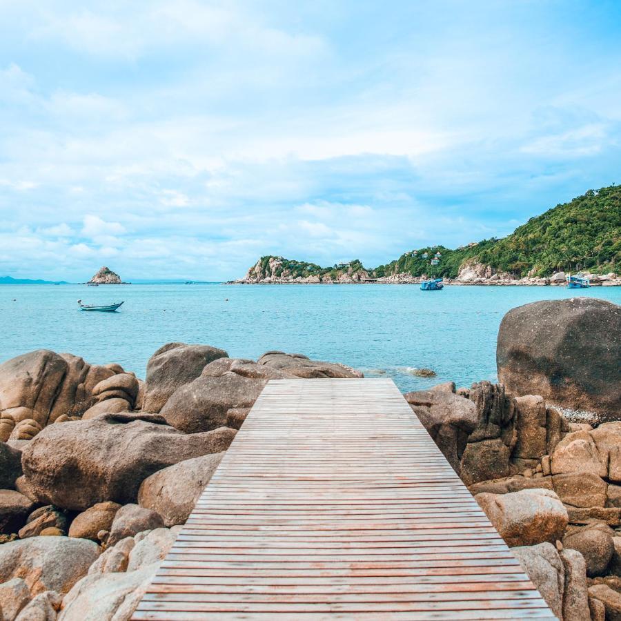 Baan Talay Resort & Yoga Тау Экстерьер фото